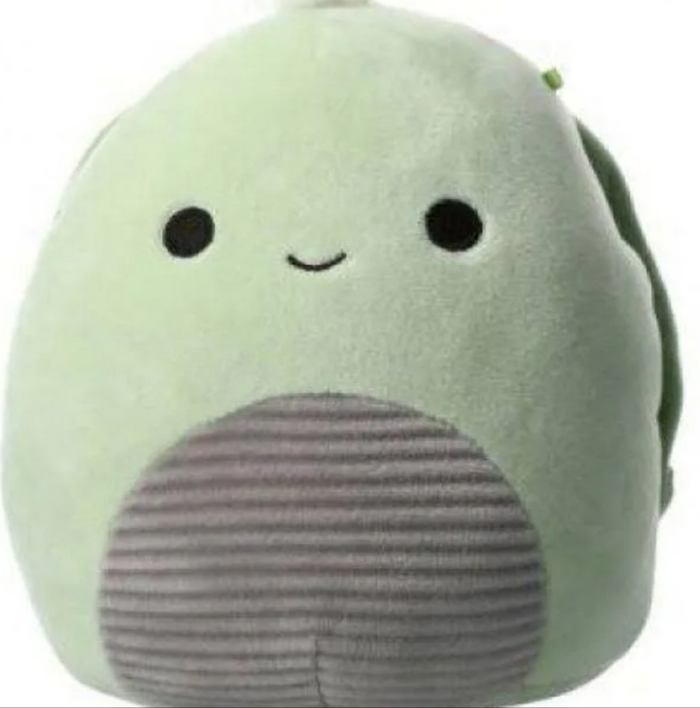 Squishmallows Herb The Turtleβ Large 17in Light Green and Gray Plush